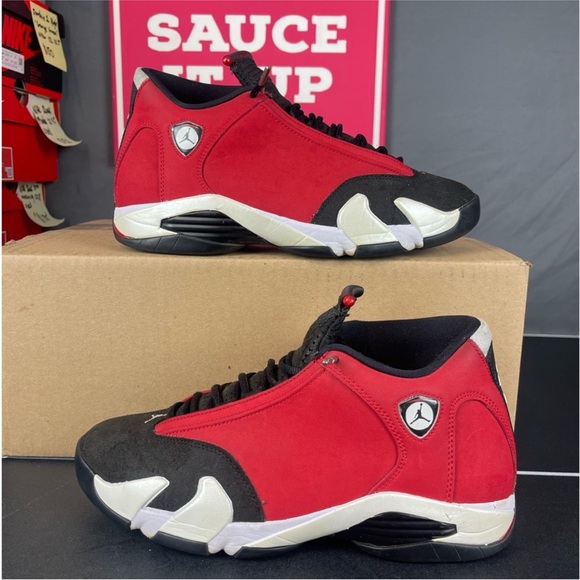 Air Jordan retro 14 gym red toro size 9.5